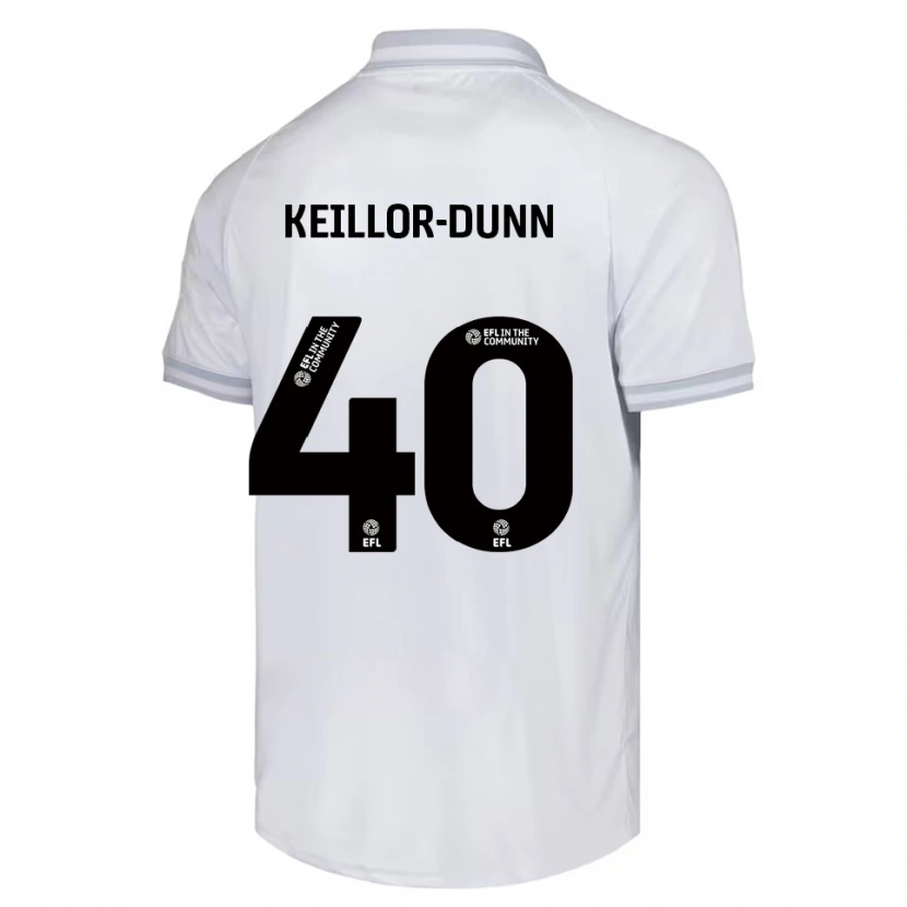 Danxen Mulher Camisola Davis Keillor-Dunn #40 Branco Cinza Preto Alternativa 2025/26 Camisa Brasil