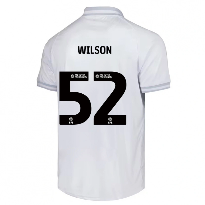 Danxen Mulher Camisola Aston Wilson #52 Branco Cinza Preto Alternativa 2025/26 Camisa Brasil