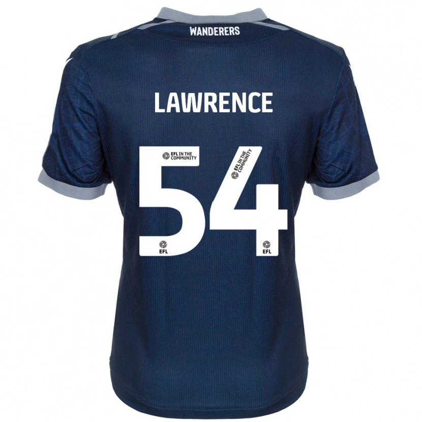 Danxen Mulher Camisola Daeshon Lawrence #54 Azul Marinho Cinza Alternativa 2025/26 Camisa Brasil