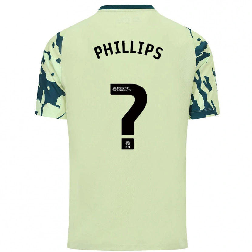 Danxen Mulher Camisola Louis Phillips #0 Verde Escuro Alternativa 2025/26 Camisa Brasil