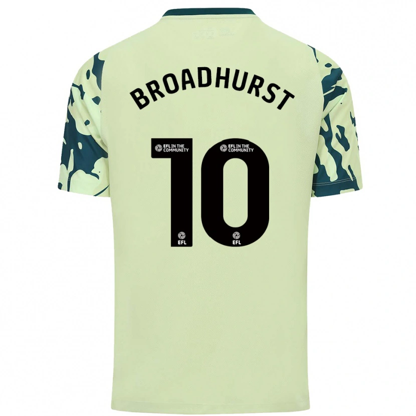 Danxen Mulher Camisola Danielle Broadhurst #10 Verde Escuro Alternativa 2025/26 Camisa Brasil