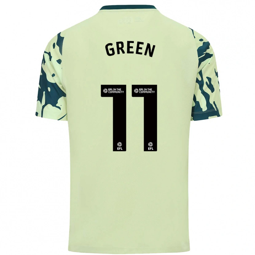 Danxen Mulher Camisola Danielle Green #11 Verde Escuro Alternativa 2025/26 Camisa Brasil