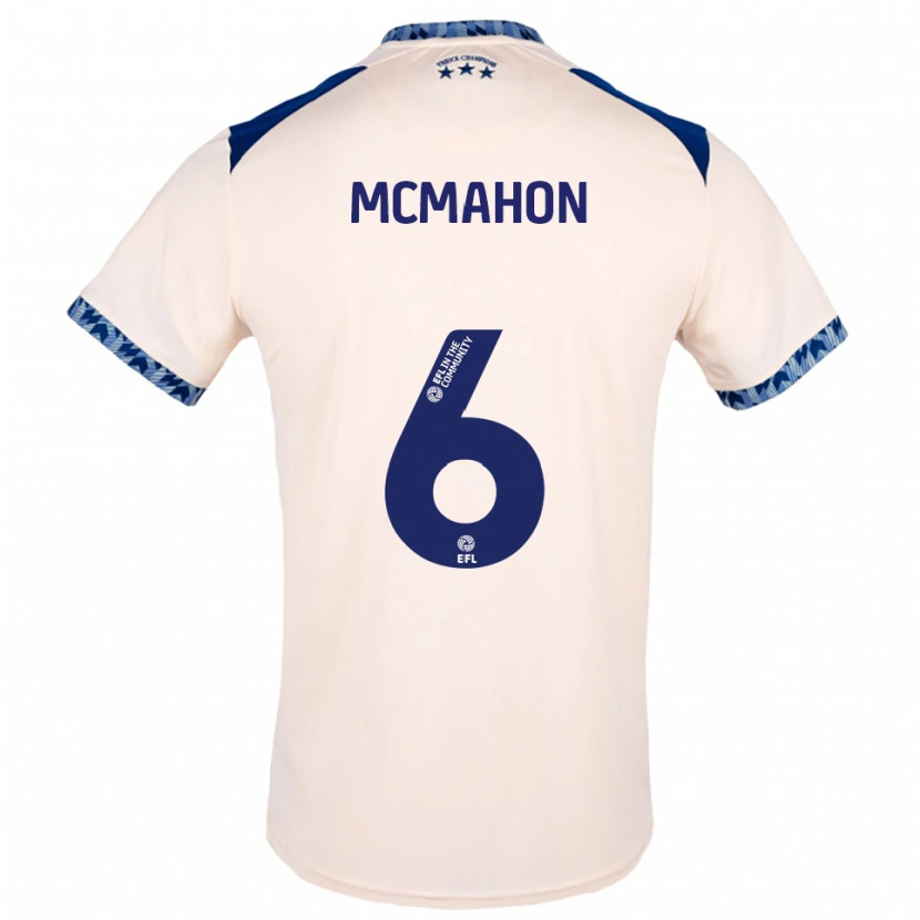 Danxen Mulher Camisola Scarlett Mcmahon #6 Branco Sujo Azul Marinho Alternativa 2025/26 Camisa Brasil