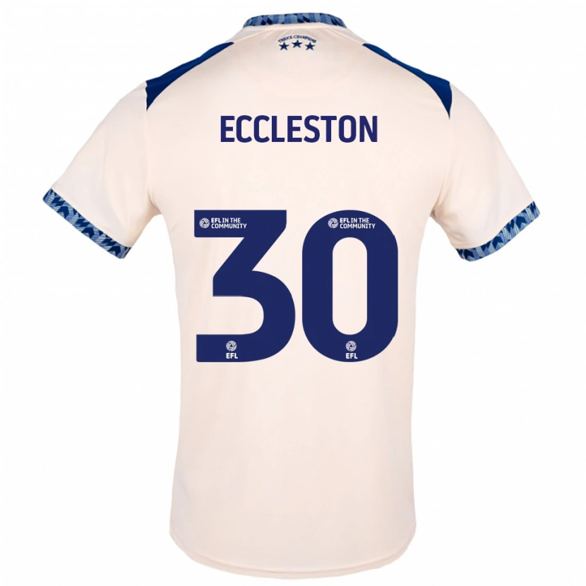 Danxen Mulher Camisola Neo Eccleston #30 Branco Sujo Azul Marinho Alternativa 2025/26 Camisa Brasil