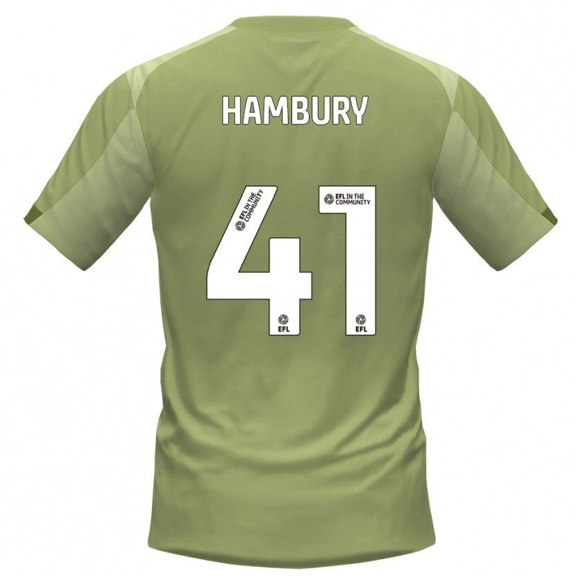 Danxen Mulher Camisola Zack Hambury #41 Sálvia Champagne Alternativa 2025/26 Camisa Brasil