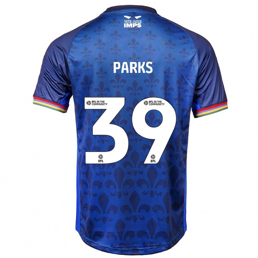 Danxen Mulher Camisola Charlie Parks #39 Azul Marinho Alternativa 2025/26 Camisa Brasil