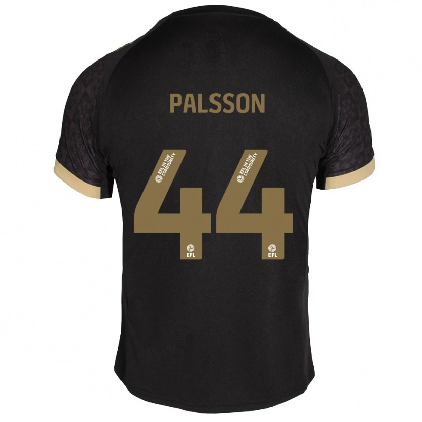 Danxen Mulher Camisola Victor Pálsson #44 Preto Dourado Alternativa 2025/26 Camisa Brasil