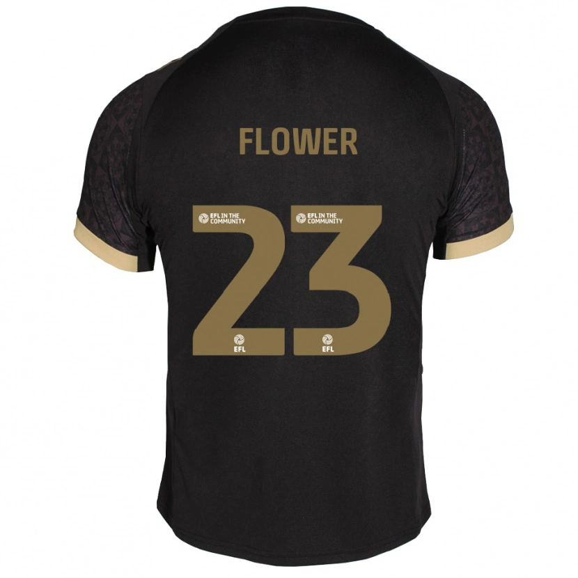 Danxen Mulher Camisola Jack Flower #23 Preto Dourado Alternativa 2025/26 Camisa Brasil