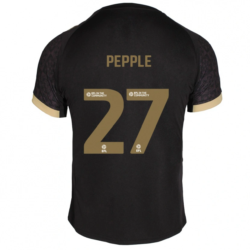 Danxen Mulher Camisola Aribim Pepple #27 Preto Dourado Alternativa 2025/26 Camisa Brasil
