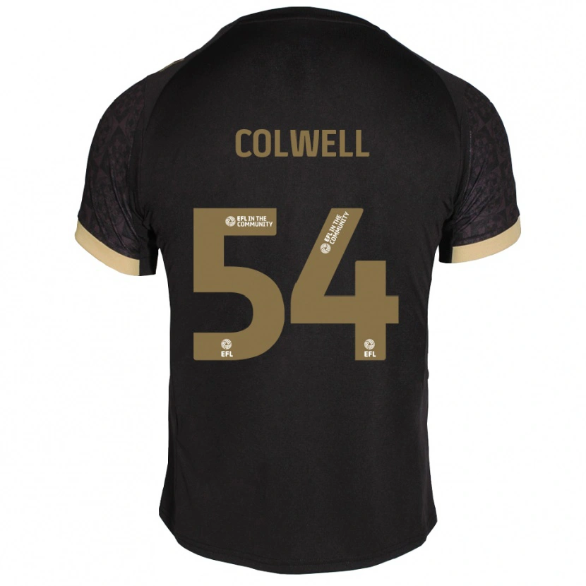 Danxen Mulher Camisola Lewis Colwell #54 Preto Dourado Alternativa 2025/26 Camisa Brasil