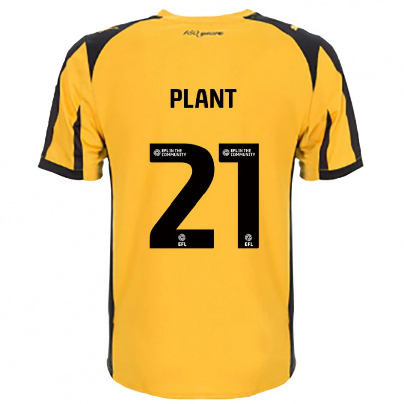Danxen Mulher Camisola James Plant #21 Laranja Preto Alternativa 2025/26 Camisa Brasil