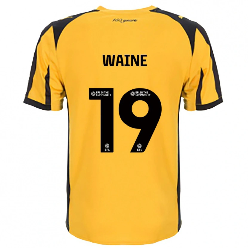 Danxen Mulher Camisola Ben Waine #19 Laranja Preto Alternativa 2025/26 Camisa Brasil