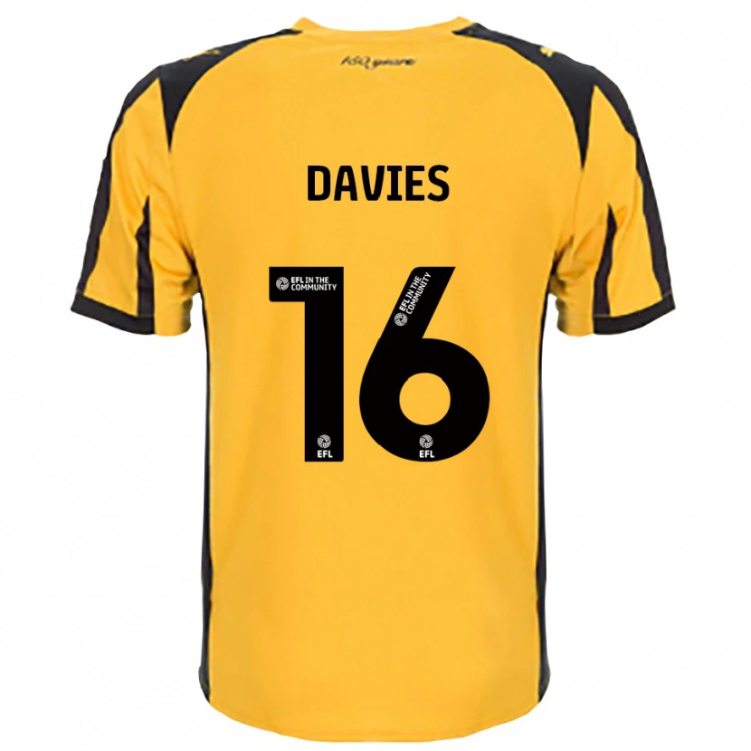 Danxen Mulher Camisola Cassie Davies #16 Laranja Preto Alternativa 2025/26 Camisa Brasil