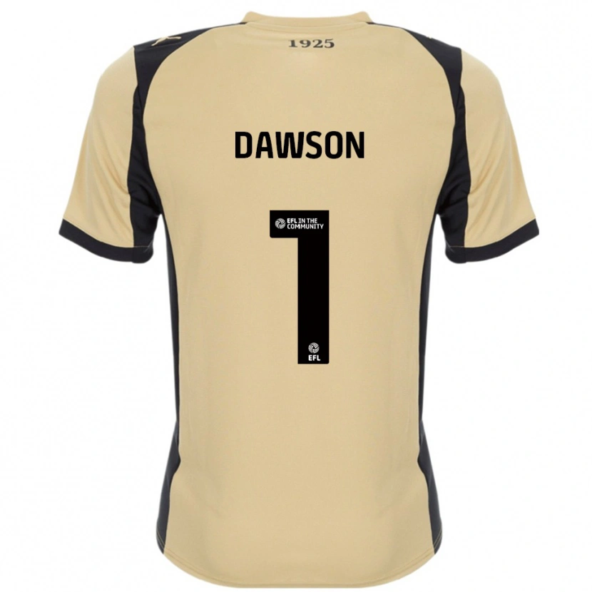 Danxen Mulher Camisola Cameron Dawson #1 Dourado Preto Alternativa 2025/26 Camisa Brasil