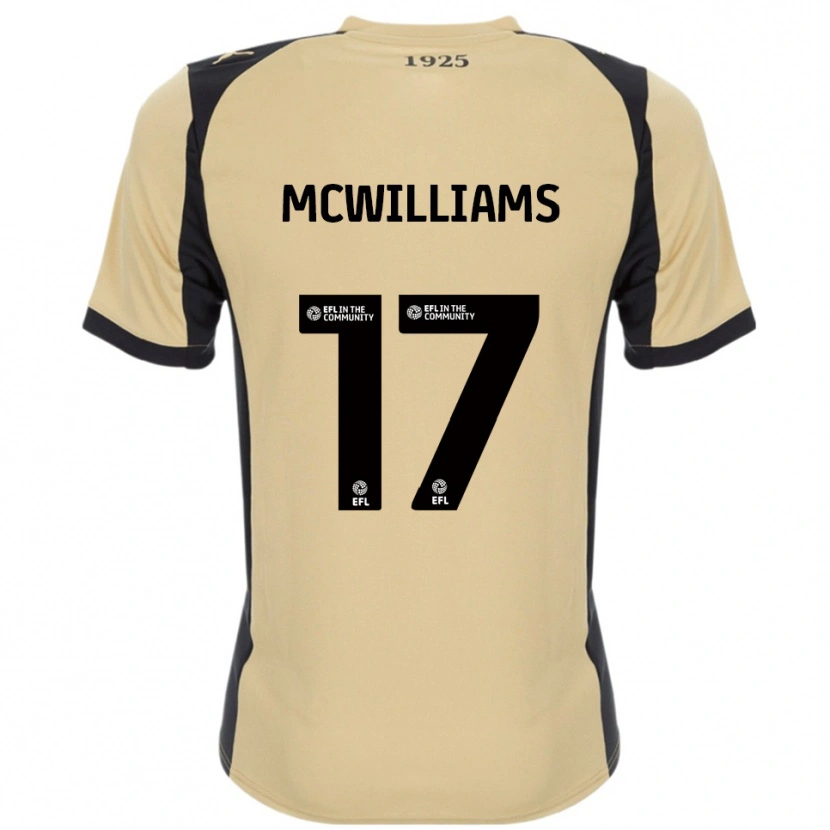 Danxen Mulher Camisola Shaun Mcwilliams #17 Dourado Preto Alternativa 2025/26 Camisa Brasil