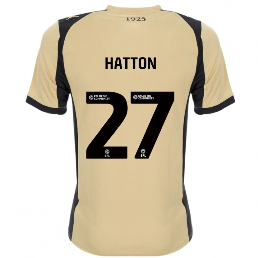 Danxen Mulher Camisola Ben Hatton #27 Dourado Preto Alternativa 2025/26 Camisa Brasil