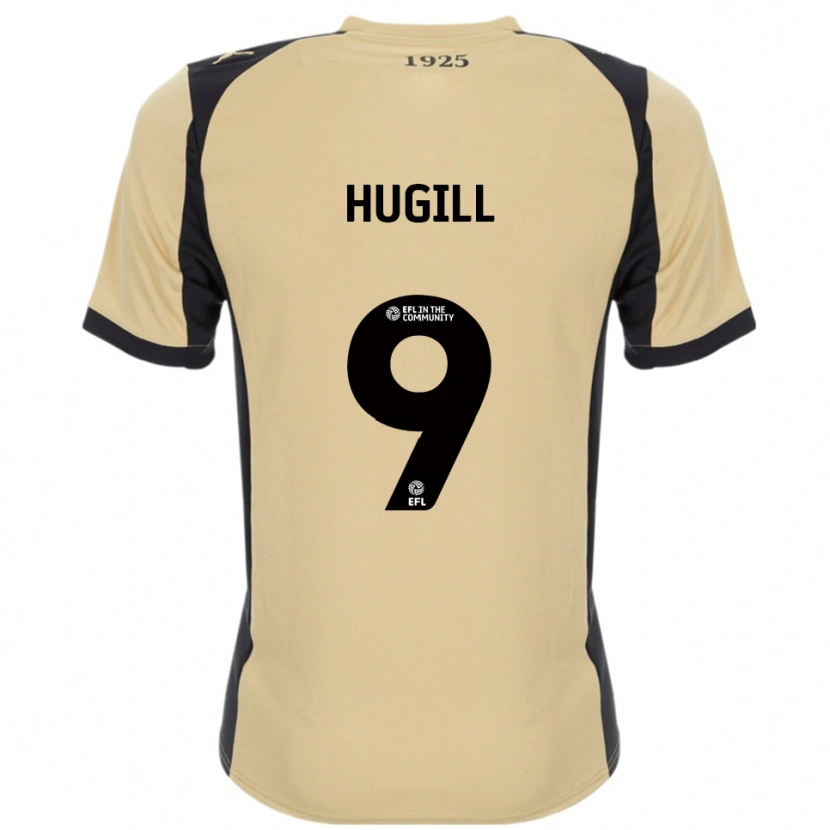 Danxen Mulher Camisola Jordan Hugill #9 Dourado Preto Alternativa 2025/26 Camisa Brasil