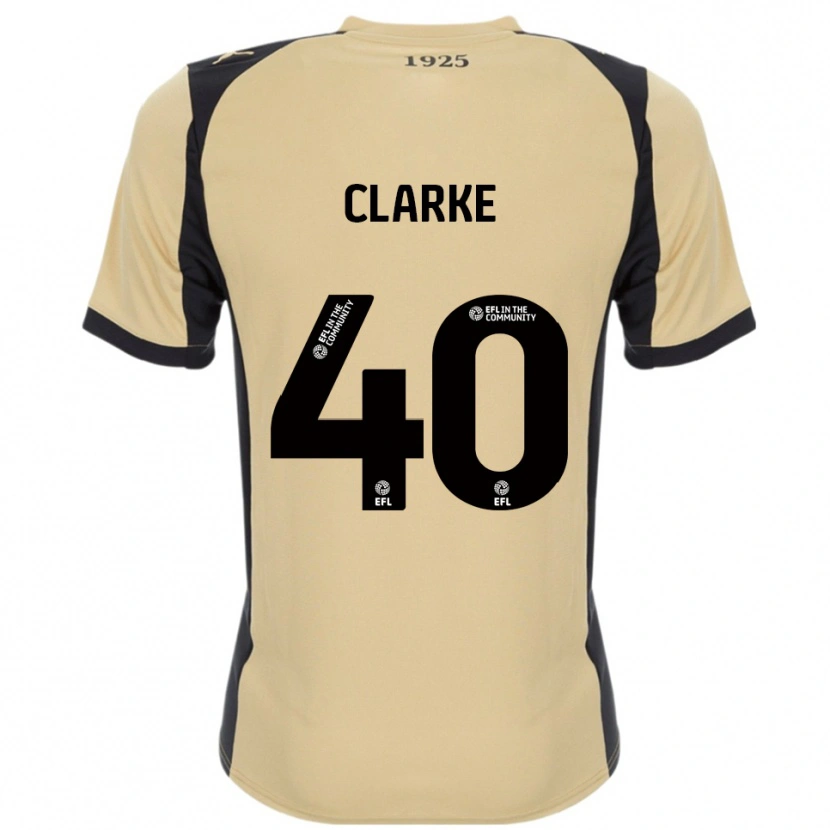 Danxen Mulher Camisola Lewis Clarke #40 Dourado Preto Alternativa 2025/26 Camisa Brasil