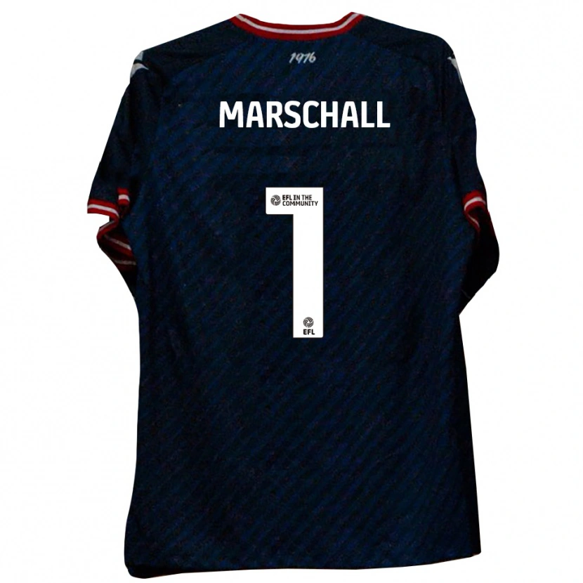 Danxen Mulher Camisola Filip Marschall #1 Azul Marinho Vermelho Alternativa 2025/26 Camisa Brasil