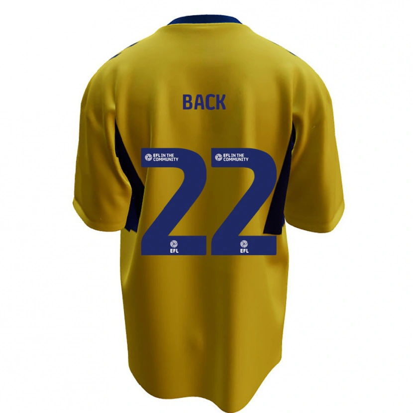Danxen Mulher Camisola Fin Back #22 Amarelo Azul Alternativa 2025/26 Camisa Brasil
