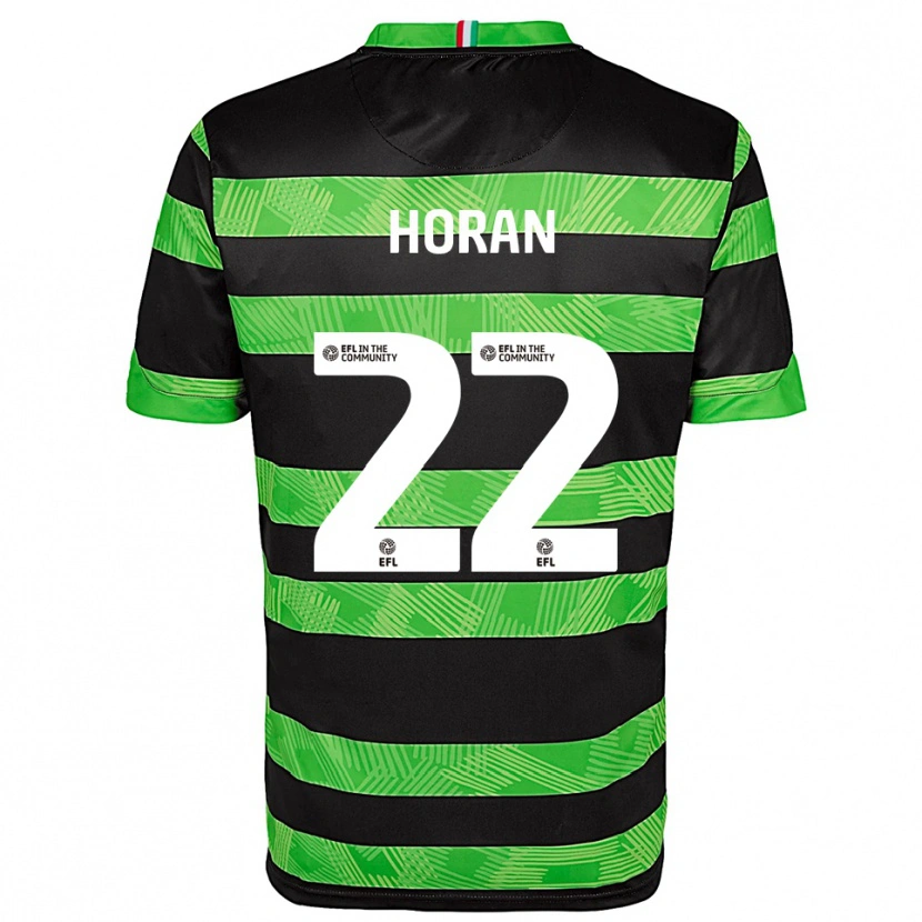 Danxen Mulher Camisola Riley Horan #22 Preto Verde Alternativa 2025/26 Camisa Brasil