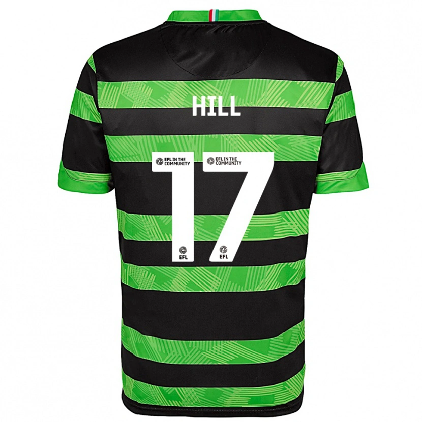 Danxen Mulher Camisola Anisha Hill #17 Preto Verde Alternativa 2025/26 Camisa Brasil
