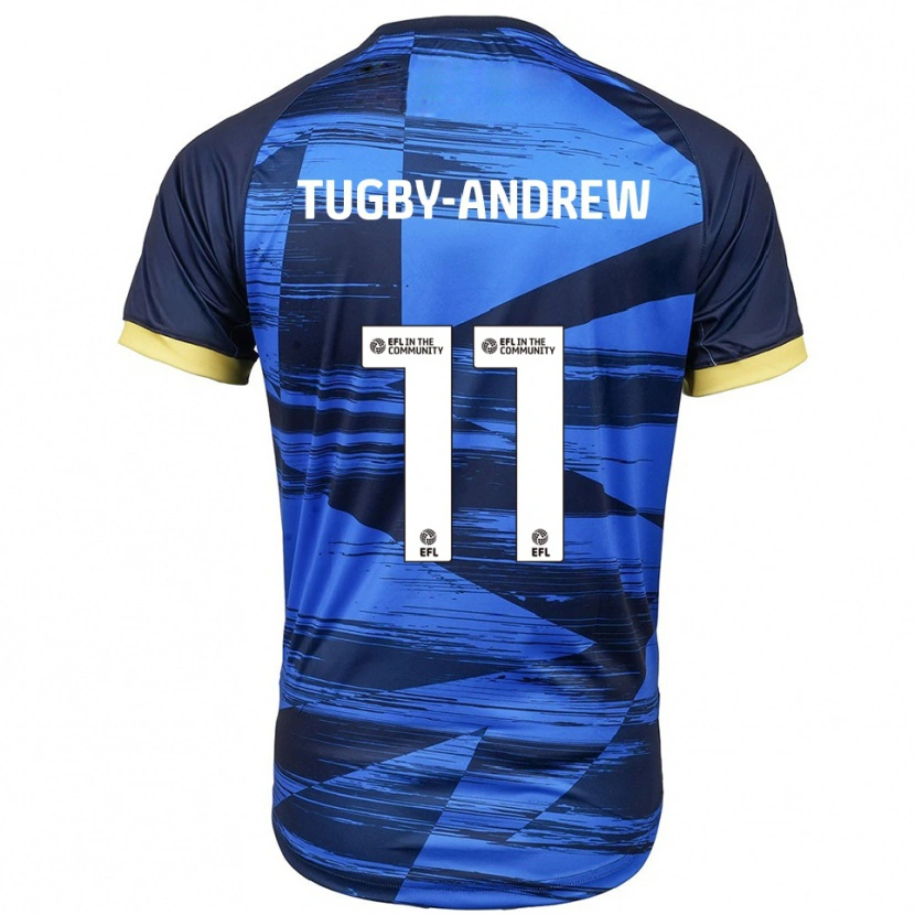 Danxen Mulher Camisola Lindsey Tugby-Andrew #11 Azul Marinho Alternativa 2025/26 Camisa Brasil