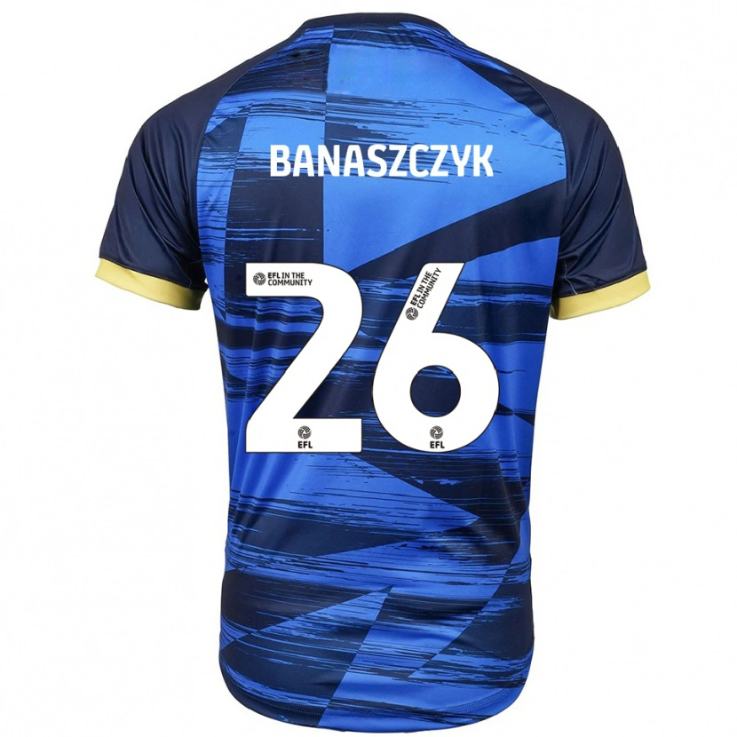 Danxen Mulher Camisola Natalie Banaszczyk #26 Azul Marinho Alternativa 2025/26 Camisa Brasil