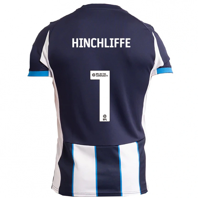 Danxen Mulher Camisola Ben Hinchliffe #1 Branco Azul Marinho Alternativa 2025/26 Camisa Brasil