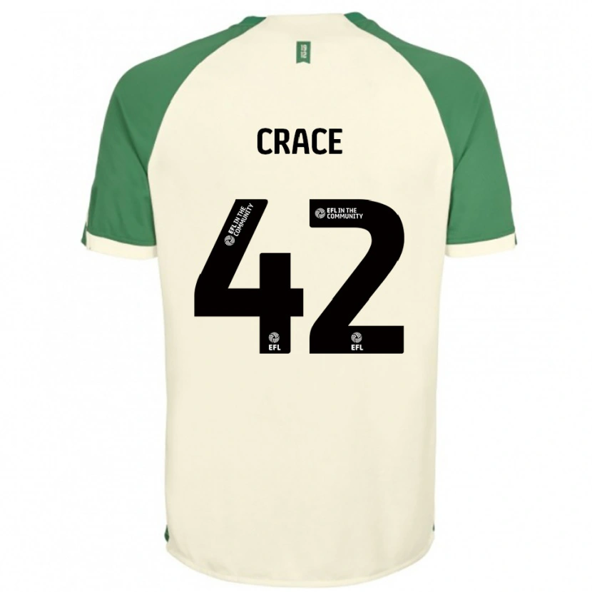 Danxen Mulher Camisola Dempsey Crace #42 Branco Sujo Verde Alternativa 2025/26 Camisa Brasil