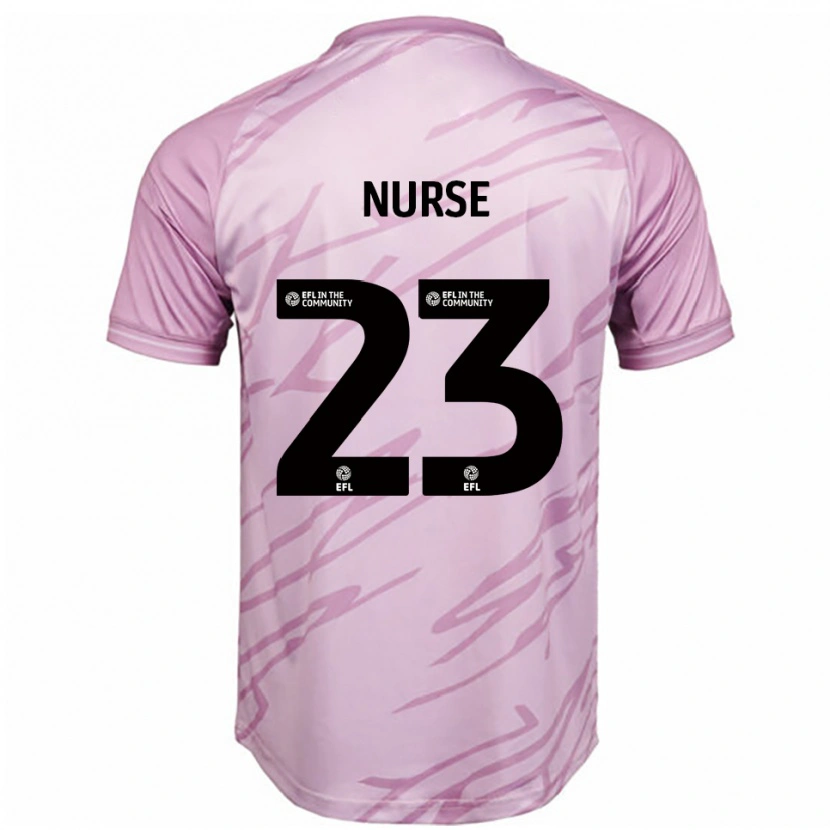 Danxen Mulher Camisola George Nurse #23 Rosa Preto Alternativa 2025/26 Camisa Brasil