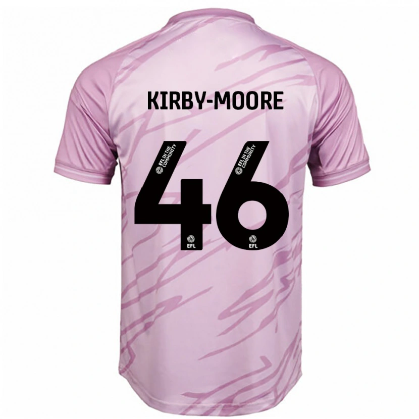 Danxen Mulher Camisola Harvey Kirby-Moore #46 Rosa Preto Alternativa 2025/26 Camisa Brasil