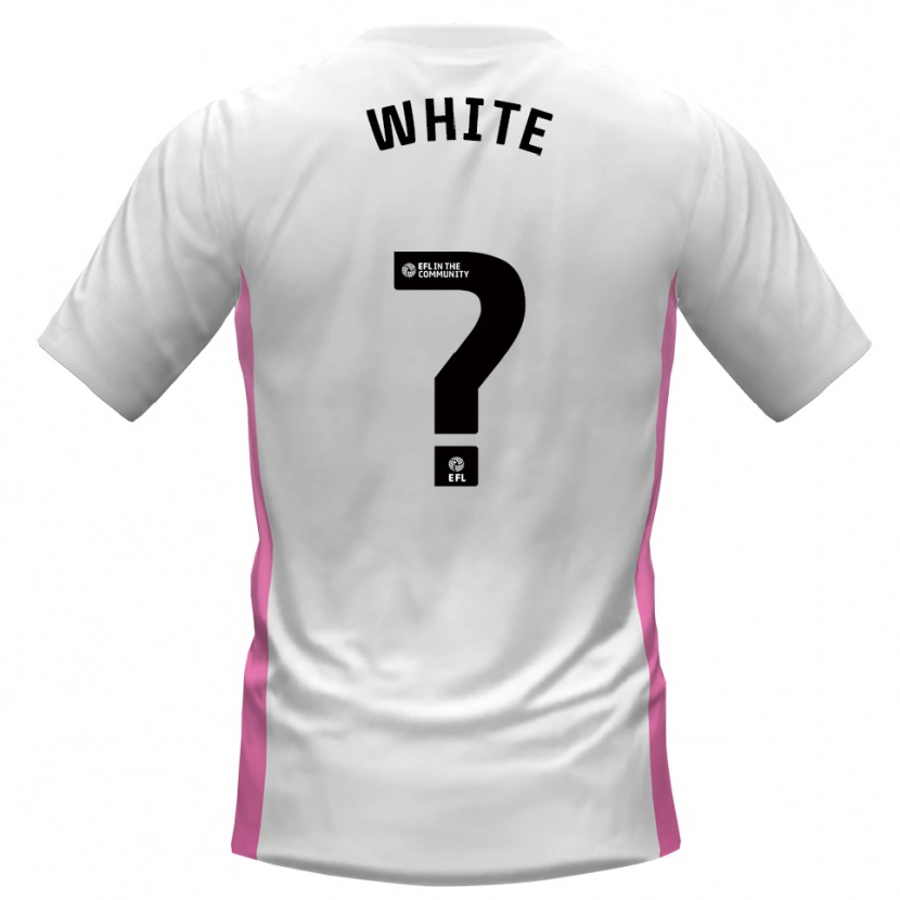 Danxen Mulher Camisola Bobbie White #0 Branco Vermelho Alternativa 2025/26 Camisa Brasil