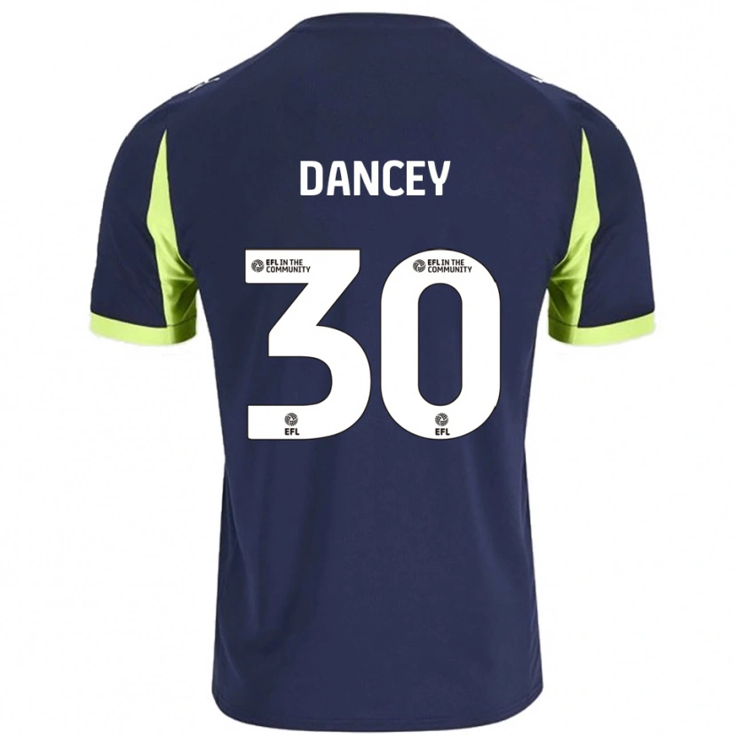Danxen Mulher Camisola Stan Dancey #30 Azul Marinho Verde Fluorescente Alternativa 2025/26 Camisa Brasil