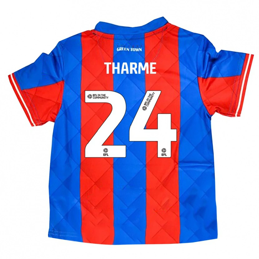 Danxen Mulher Camisola Doug Tharme #24 Azul Vermelho Branco Alternativa 2025/26 Camisa Brasil