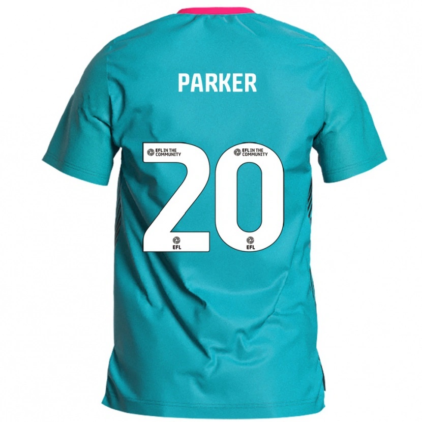 Danxen Mulher Camisola Charley Parker #20 Azul Celeste Rosa Alternativa 2025/26 Camisa Brasil