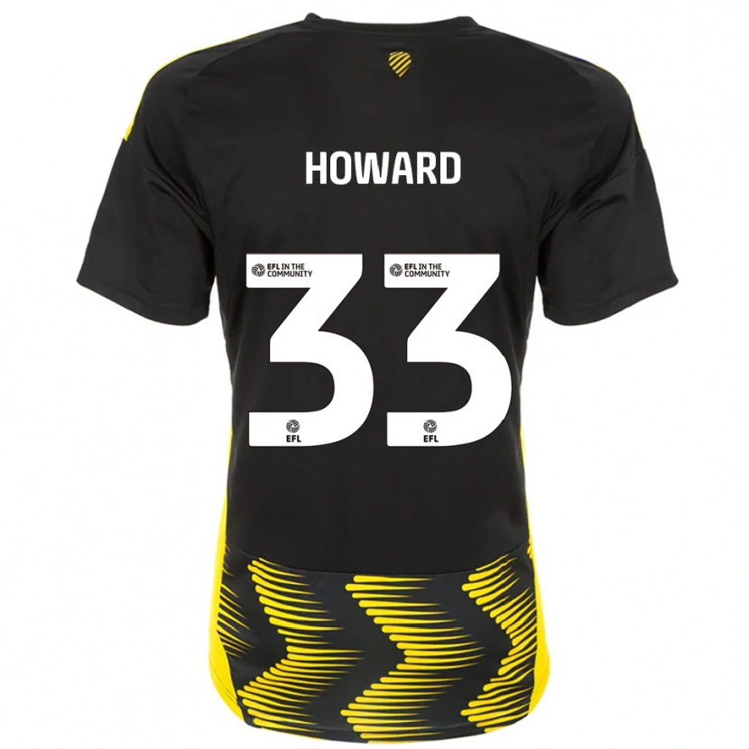 Danxen Mulher Camisola Mark Howard #33 Preto Amarelo Alternativa 2025/26 Camisa Brasil