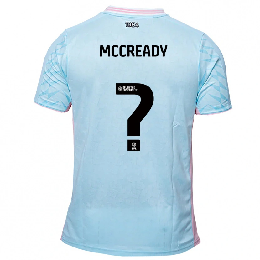 Danxen Mulher Camisola Anya Mccready #0 Azul Celeste Rosa Alternativa 2025/26 Camisa Brasil