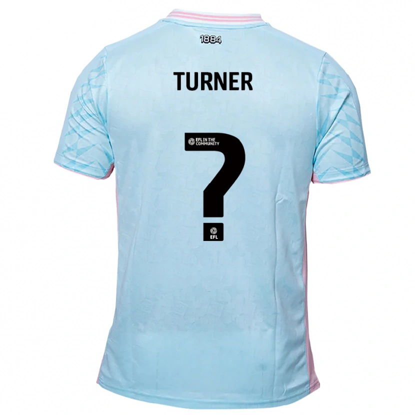 Danxen Mulher Camisola Aaliyah Turner #0 Azul Celeste Rosa Alternativa 2025/26 Camisa Brasil