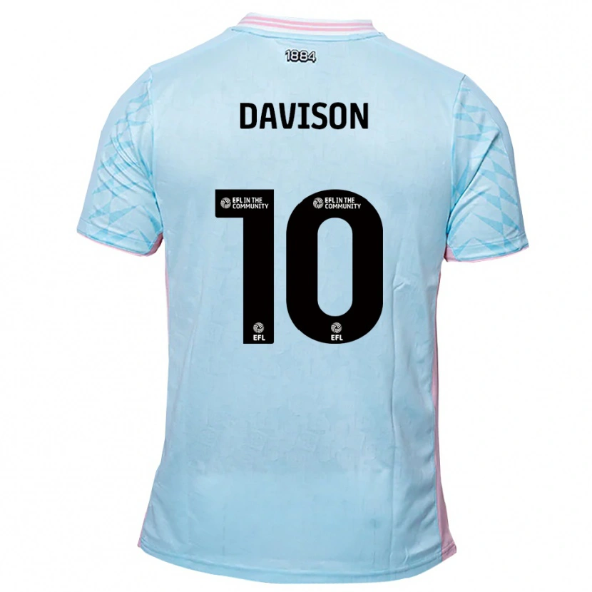 Danxen Mulher Camisola Josh Davison #10 Azul Celeste Rosa Alternativa 2025/26 Camisa Brasil