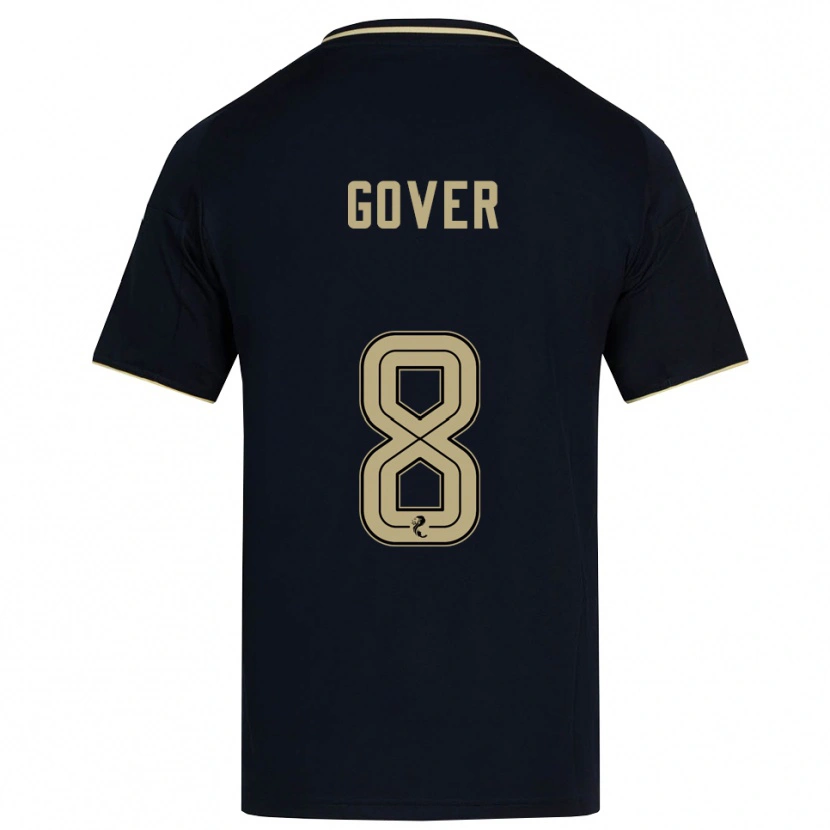Danxen Mulher Camisola Chloe Gover #8 Azul Marinho Dourado Alternativa 2025/26 Camisa Brasil