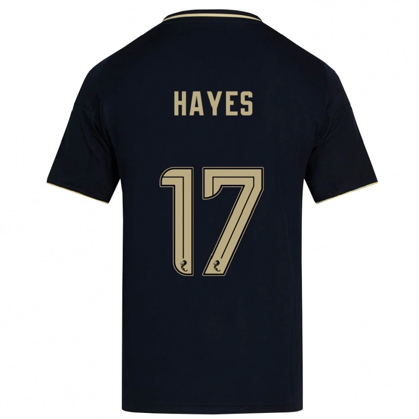 Danxen Mulher Camisola Jonny Hayes #17 Azul Marinho Dourado Alternativa 2025/26 Camisa Brasil
