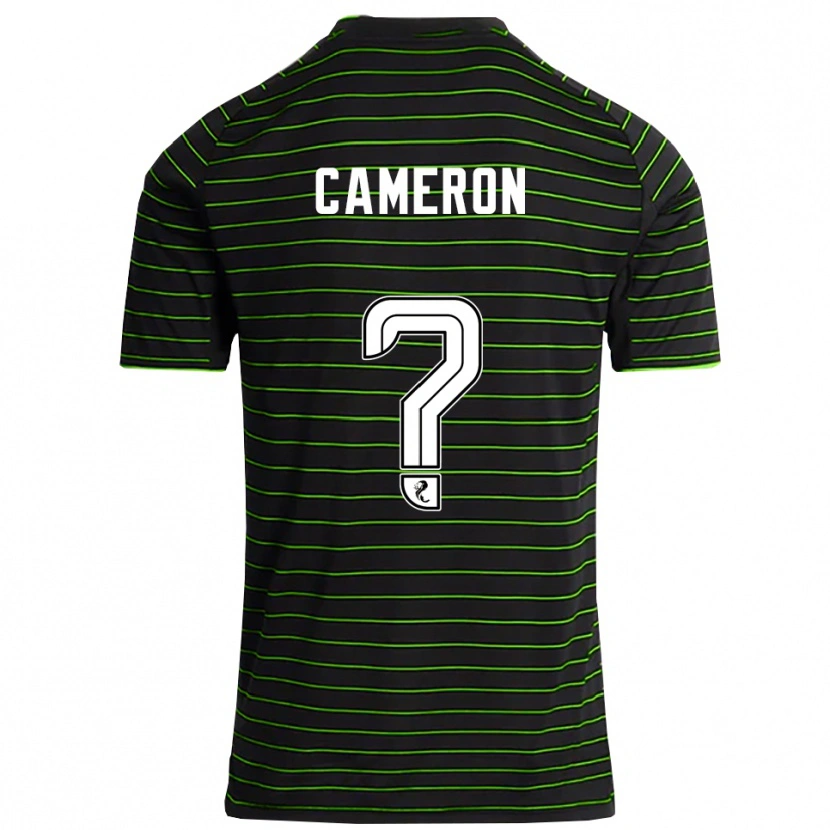 Danxen Mulher Camisola Jacob Cameron #0 Preto Verde Alternativa 2025/26 Camisa Brasil