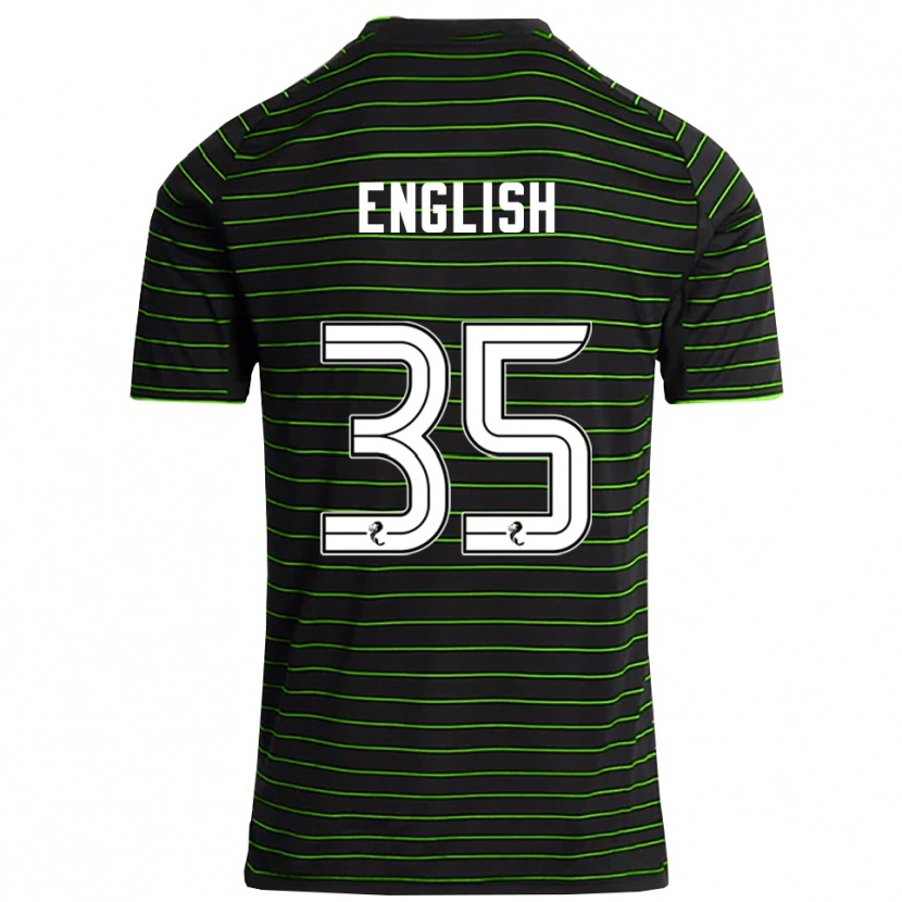 Danxen Mulher Camisola Isaac English #35 Preto Verde Alternativa 2025/26 Camisa Brasil