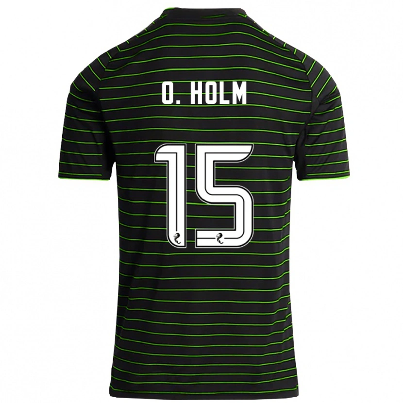 Danxen Mulher Camisola Odin Thiago Holm #15 Preto Verde Alternativa 2025/26 Camisa Brasil