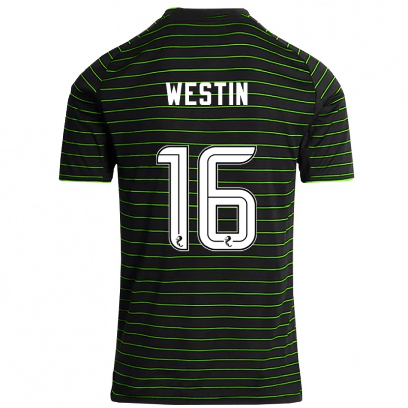 Danxen Mulher Camisola Emma Westin #16 Preto Verde Alternativa 2025/26 Camisa Brasil