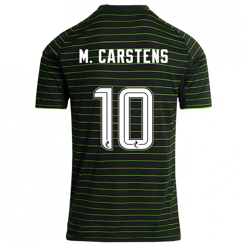 Danxen Mulher Camisola Mathilde Carstens #10 Preto Verde Alternativa 2025/26 Camisa Brasil