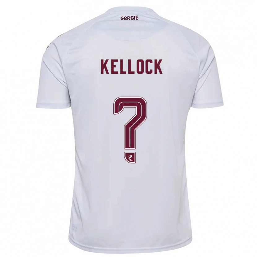 Danxen Mulher Camisola Peter Kellock #0 Branco Vinho Alternativa 2025/26 Camisa Brasil