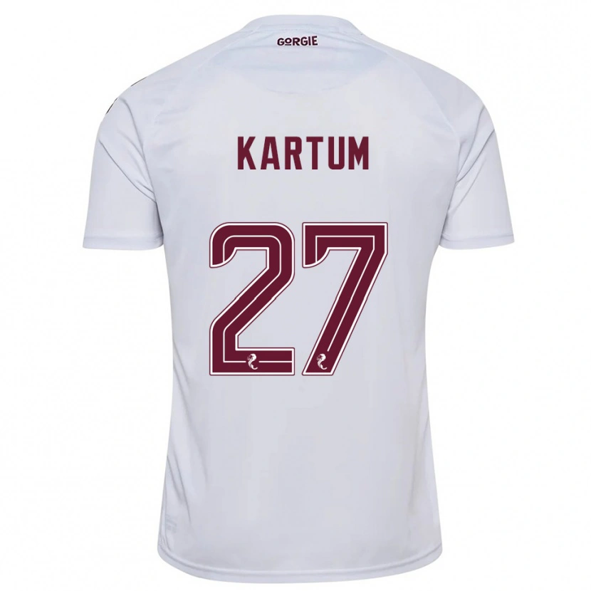 Danxen Mulher Camisola Sander Kartum #27 Branco Vinho Alternativa 2025/26 Camisa Brasil