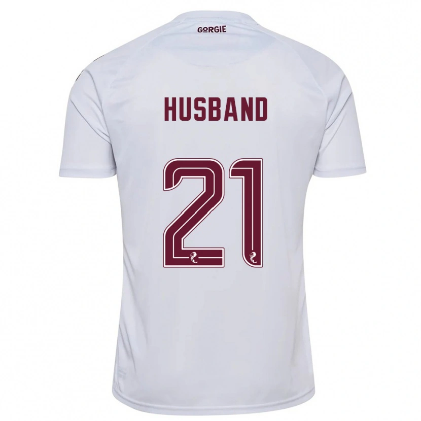 Danxen Mulher Camisola Erin Husband #21 Branco Vinho Alternativa 2025/26 Camisa Brasil